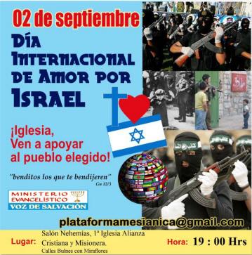Día Internacion por amor a Israel